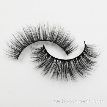 Egen märkespackning Ögonfransar Custom Wholesale Mink Eyelash Box Mink Fur Pärlor